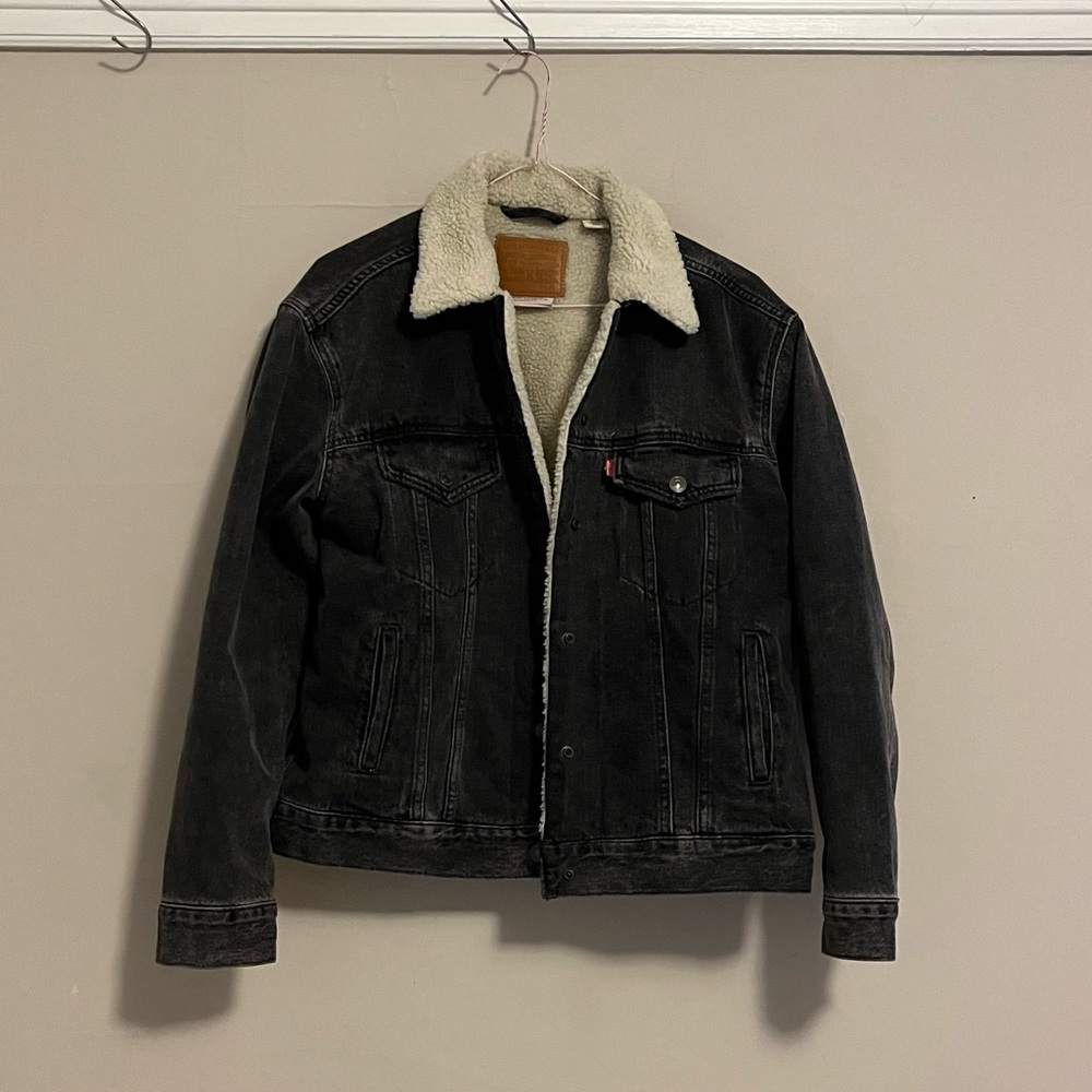 Levis denim Sherpa jacket